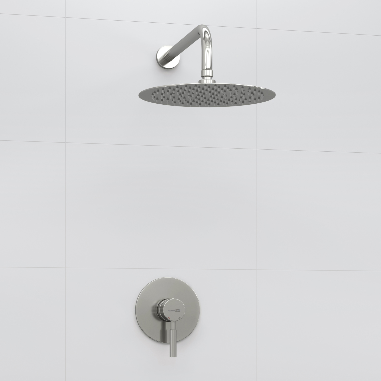 A12497 Встраиваемый комплект для душа с верхней душевой насадкой WasserKRAFT 