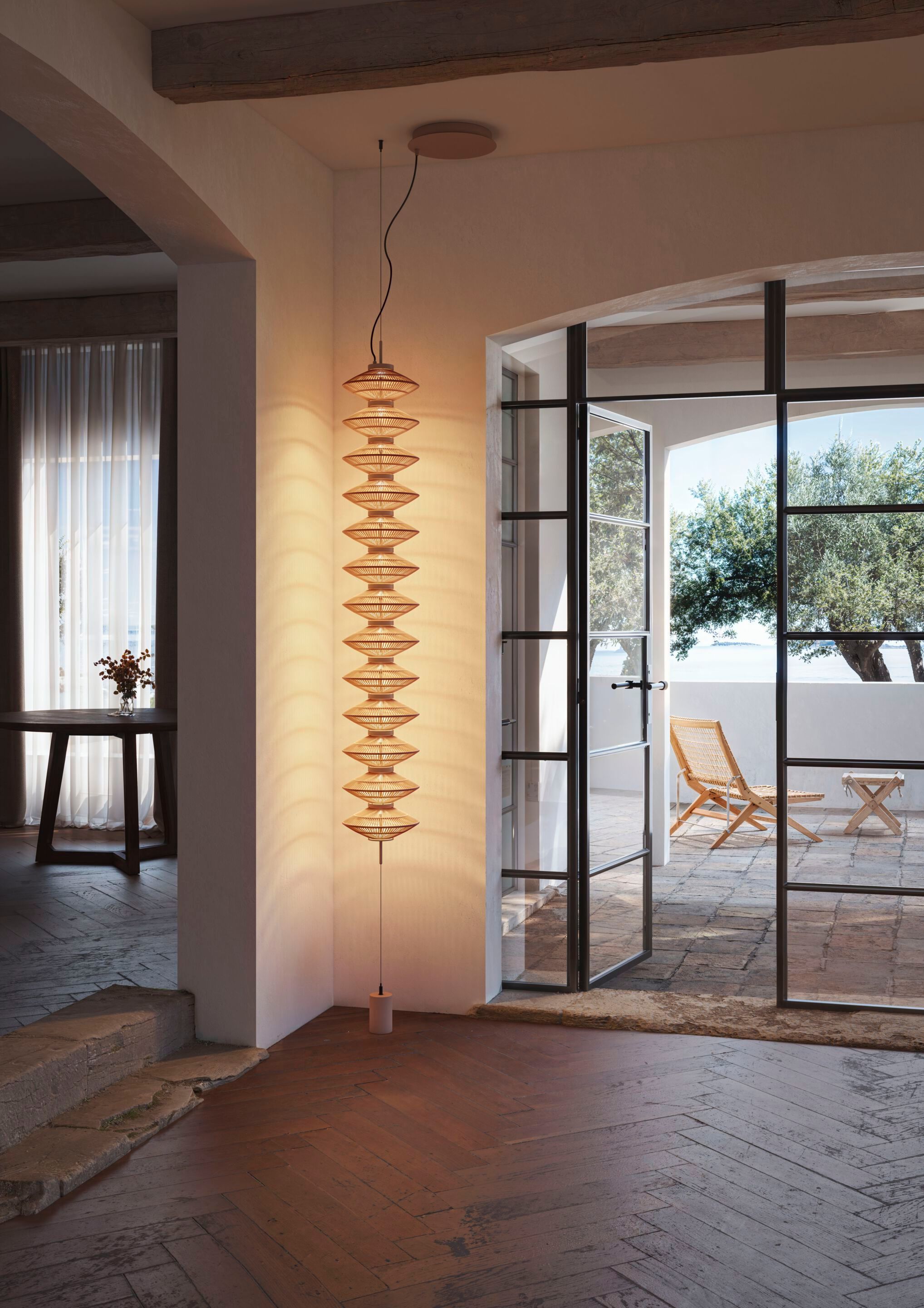 Светодиодный подвесной светильник ручной работы Bover YUYUN ARCH-00120593 - Вид №15