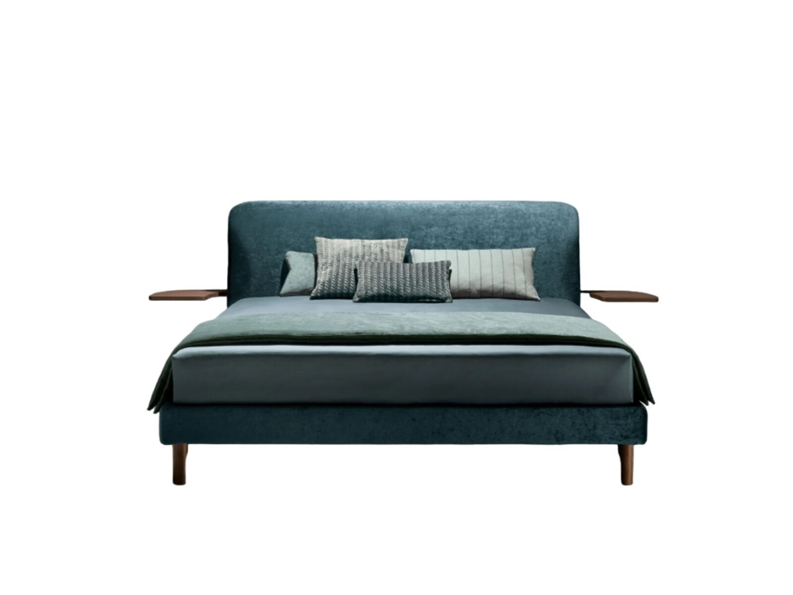 Двуспальная кровать из ткани с мягким изголовьем Twils CANALGRANDE ARCH-00070398 - Вид №5