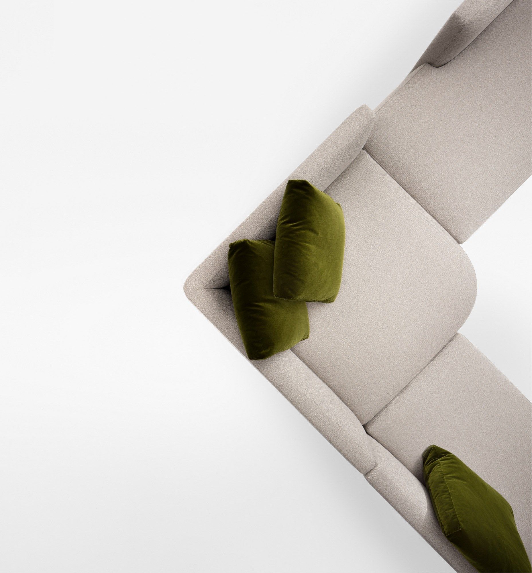 Секционный диван из ткани Verzelloni Линдон ARCH-00077707 - Вид №18