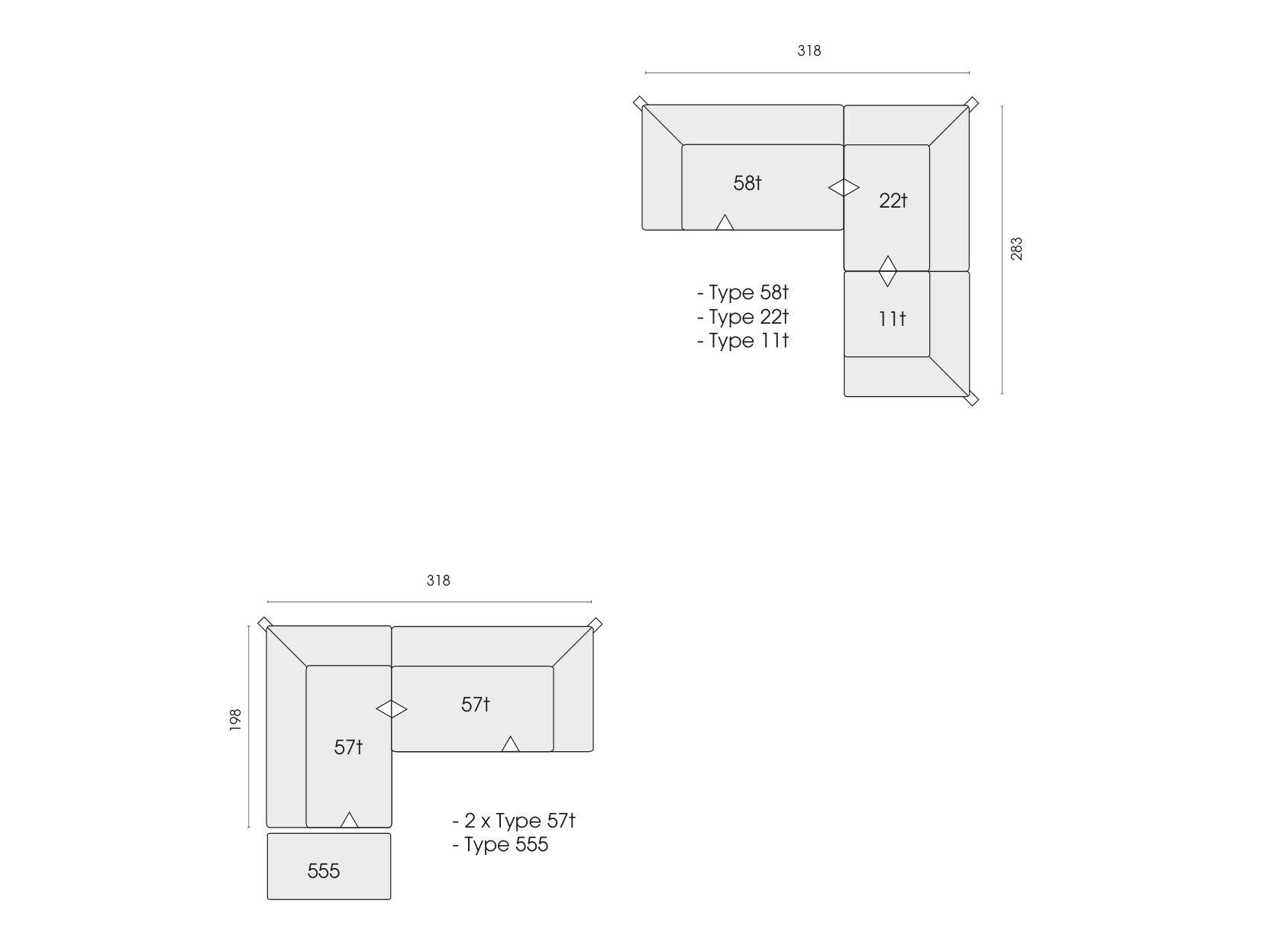 Модульный диван Bullfrog SPHINX ARCH-00134687 - Вид №4