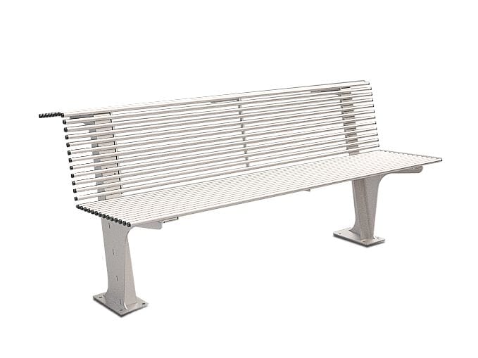 Стальная скамья со спинкой Studio Città VERSATILITY TUBES ARCH-00071648