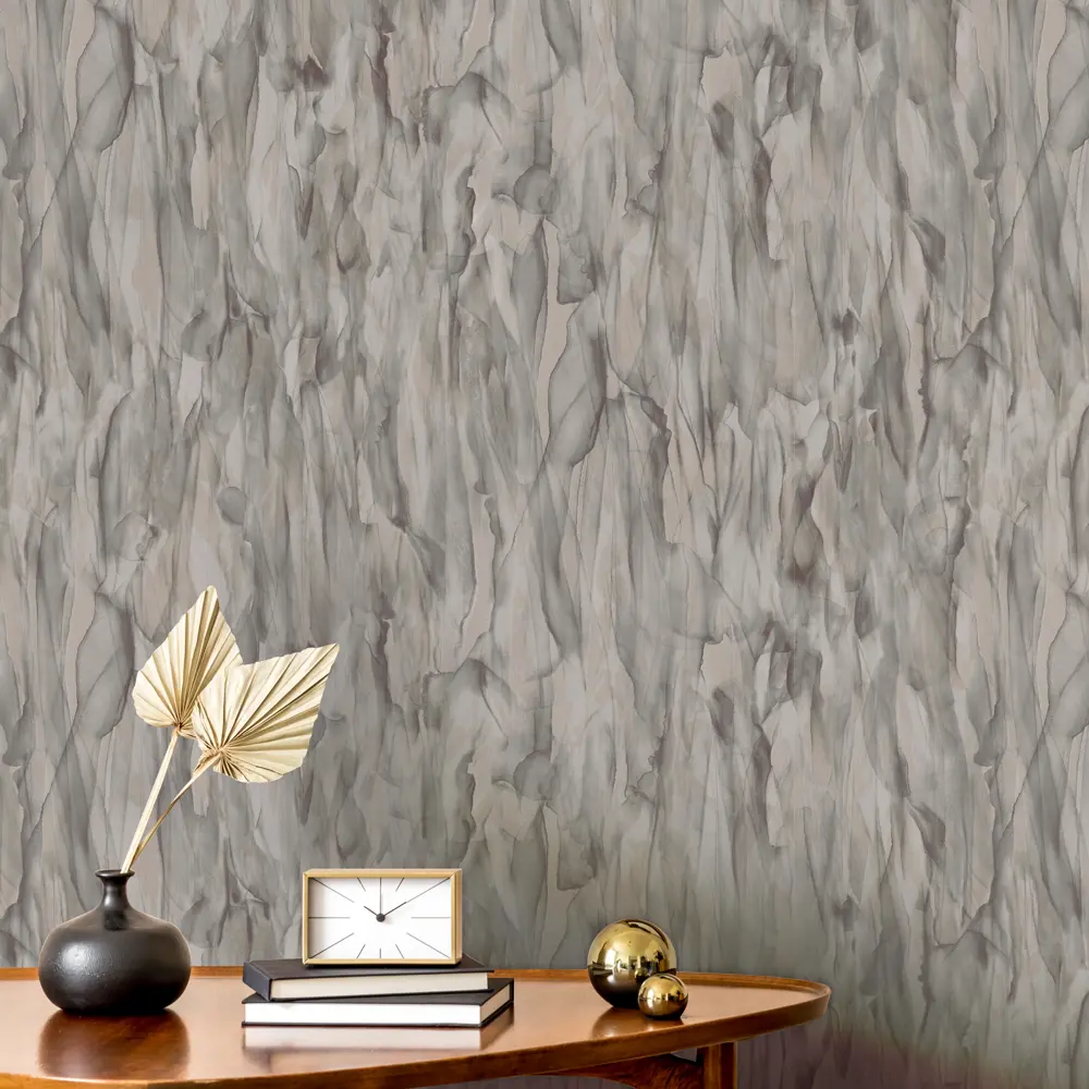 Обои флизелиновые Euro Decor Fjord темно-серые 1.06 м ED7114-23 88475929 STLM-2163531 - Вид №2