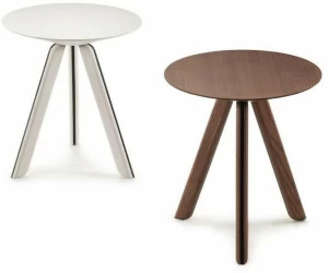 Sancal Круглый деревянный журнальный столик Tortuga