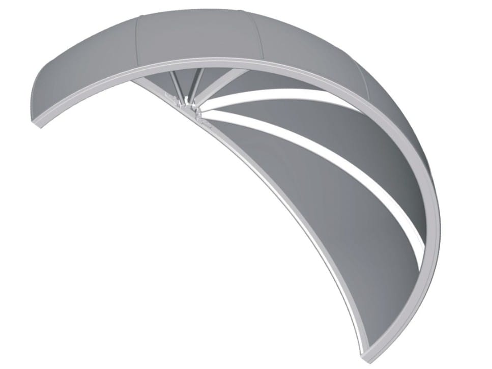 Навес с фиксированным навесом Mv Line фиксированные и подвижные капоты ARCH-00131938 - Вид №1