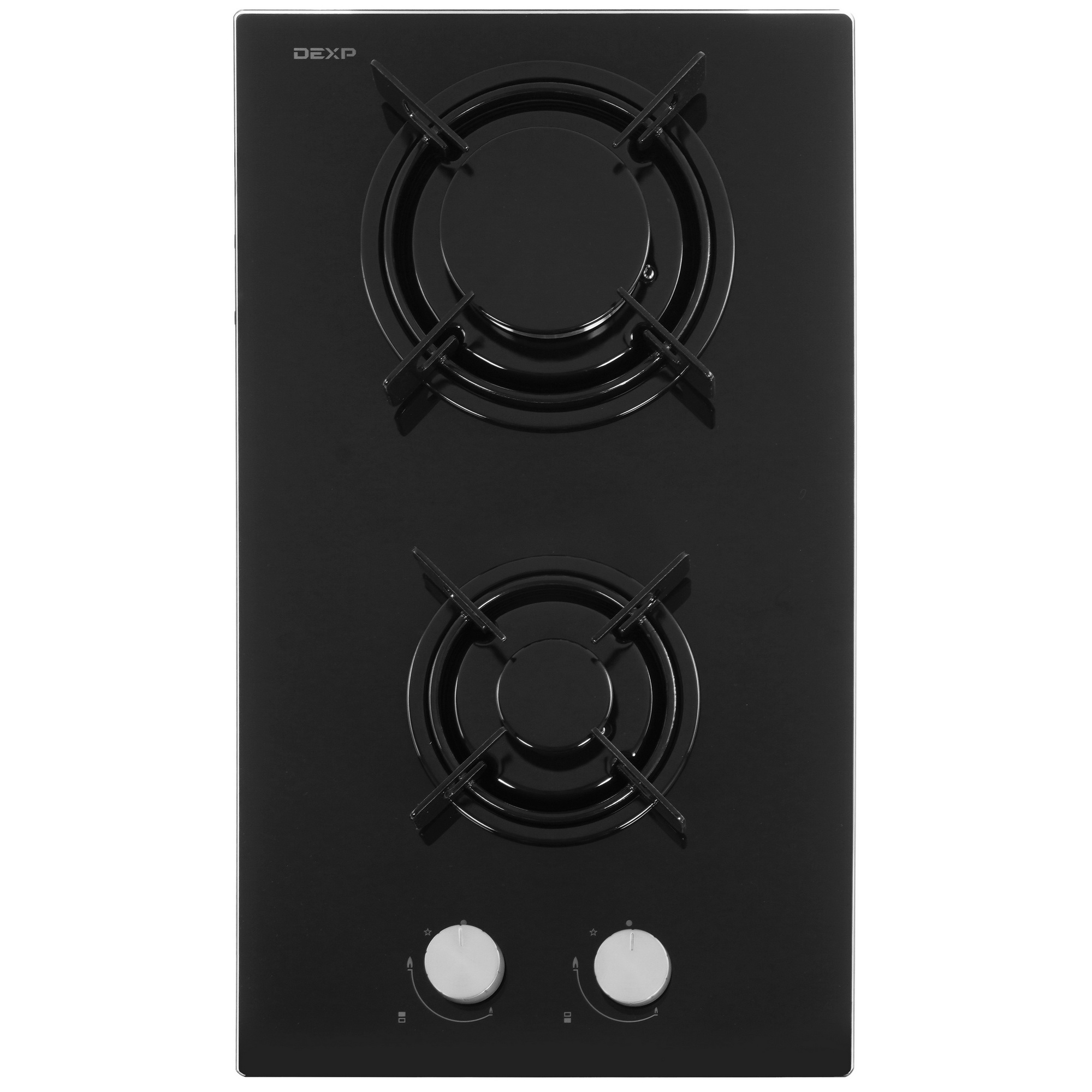 1080977 Газовая варочная поверхность DEXP 3M2GT STDN-0122005