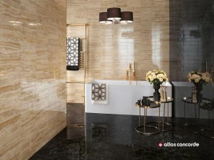 Atlas Concorde Белая плитка для стен с эффектом мрамора Brick atelier