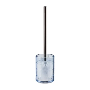 Ёршик для унитаза Verran Norwa - голубой стеклянный аксессуар для ванной 89384096