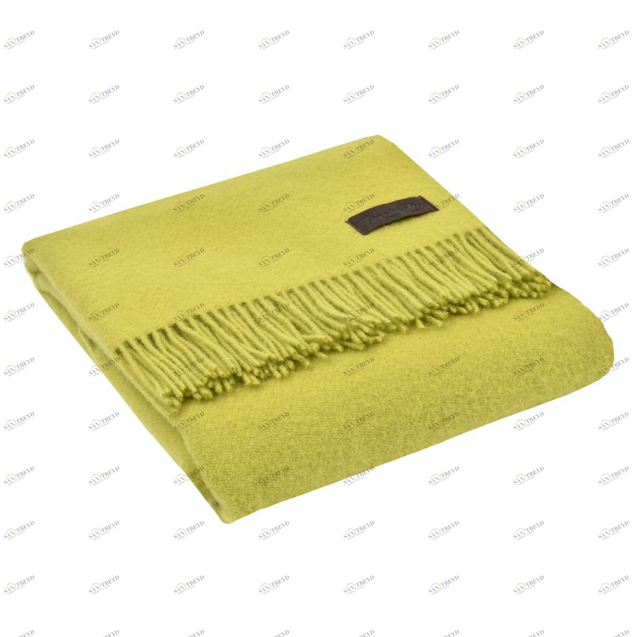 Плед шерстяной Dalia, 130х180 см, салатовый MARZOTTO DALIA7989