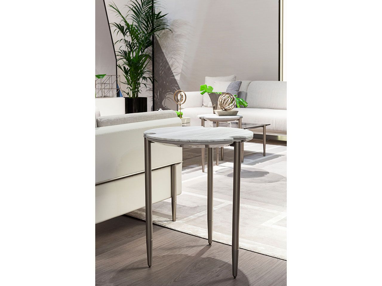 Круглый мраморный журнальный столик Turri ноль ARCH-00146869 - Вид №1