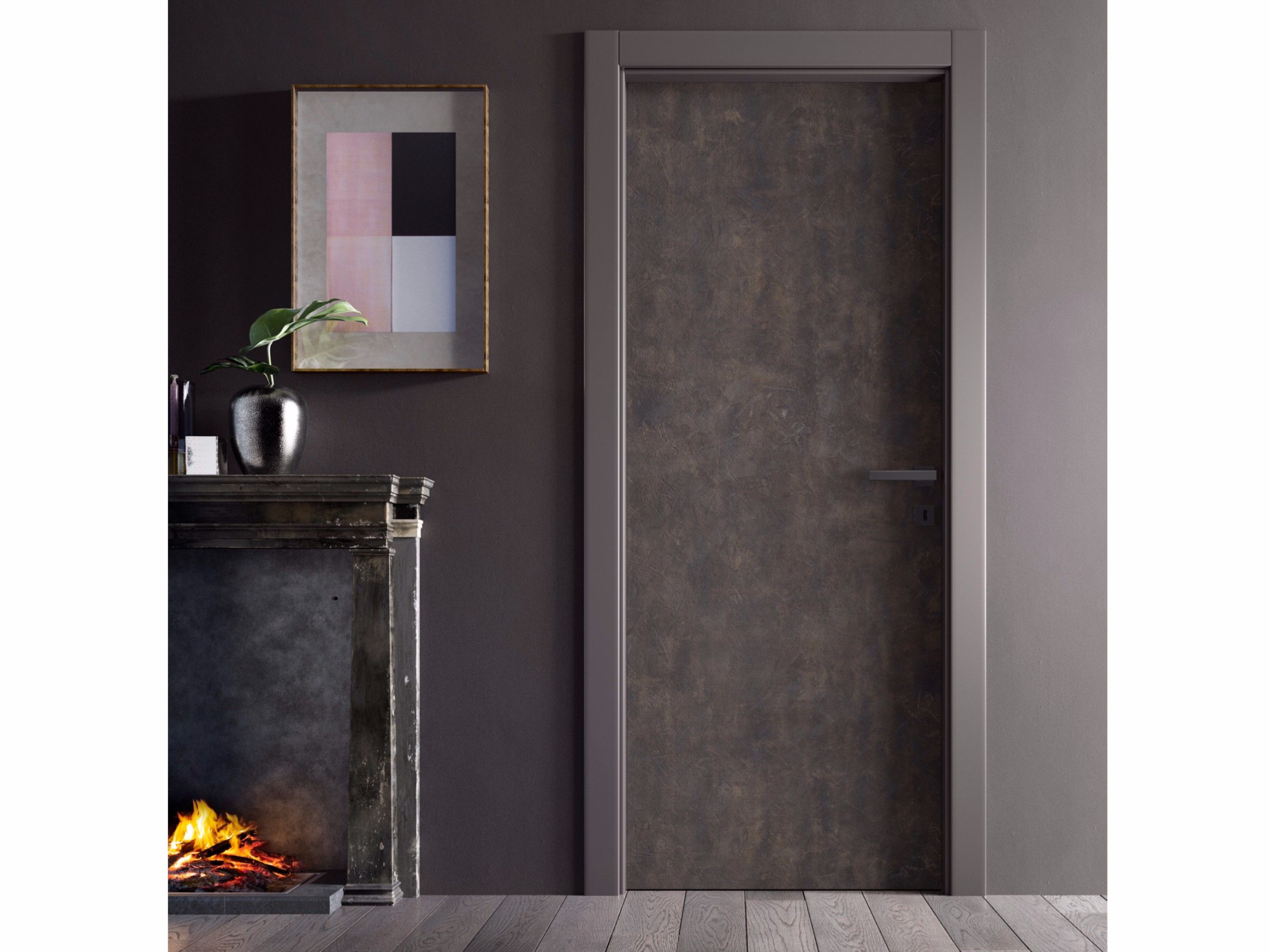 Ламинированная дверь с эффектом затирки GIDEA No-Limits ARCH-00091245 - Вид №3