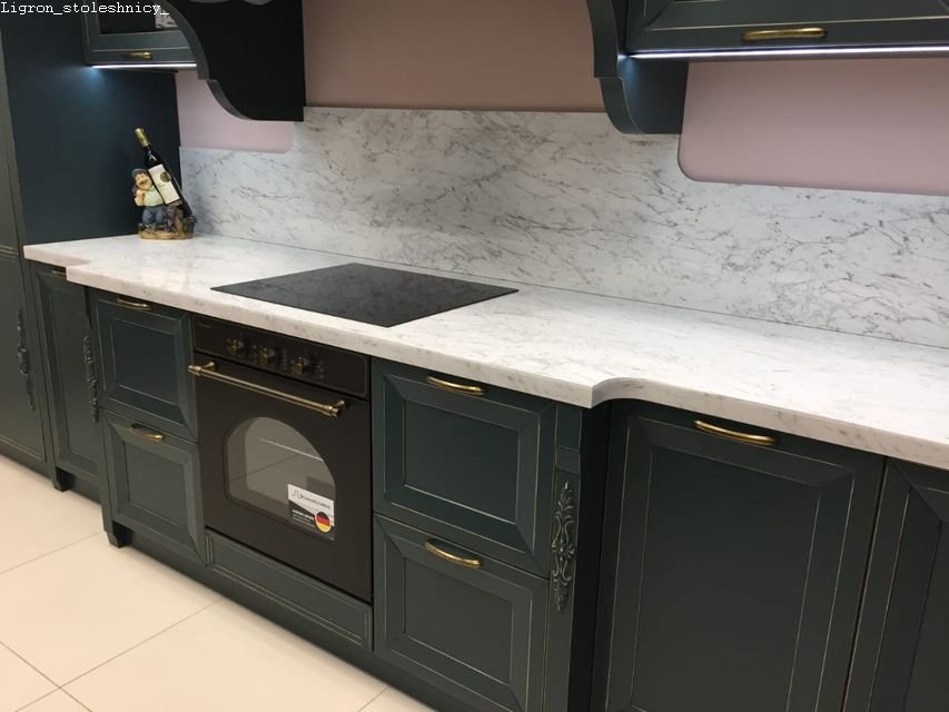 Столешницы для кухни - Каррара беллиссима LIGRON LIST374 1115 - Вид №5