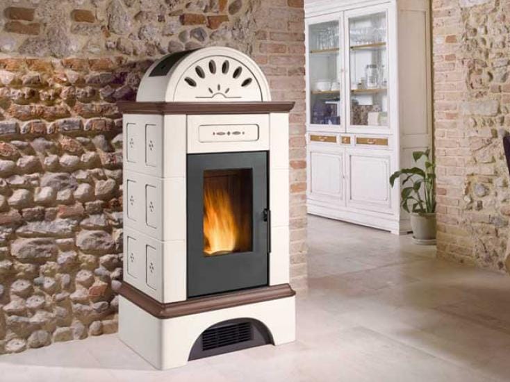 Печь на гранулах из фаянса Piazzetta ARCH-00076926