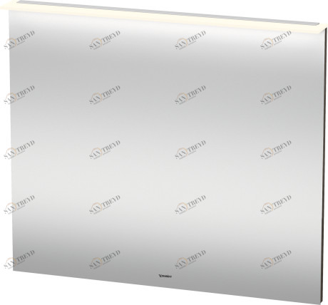 XL749505151 X-Large Зеркало с подсветкой Сосна коричневая, декор Duravit