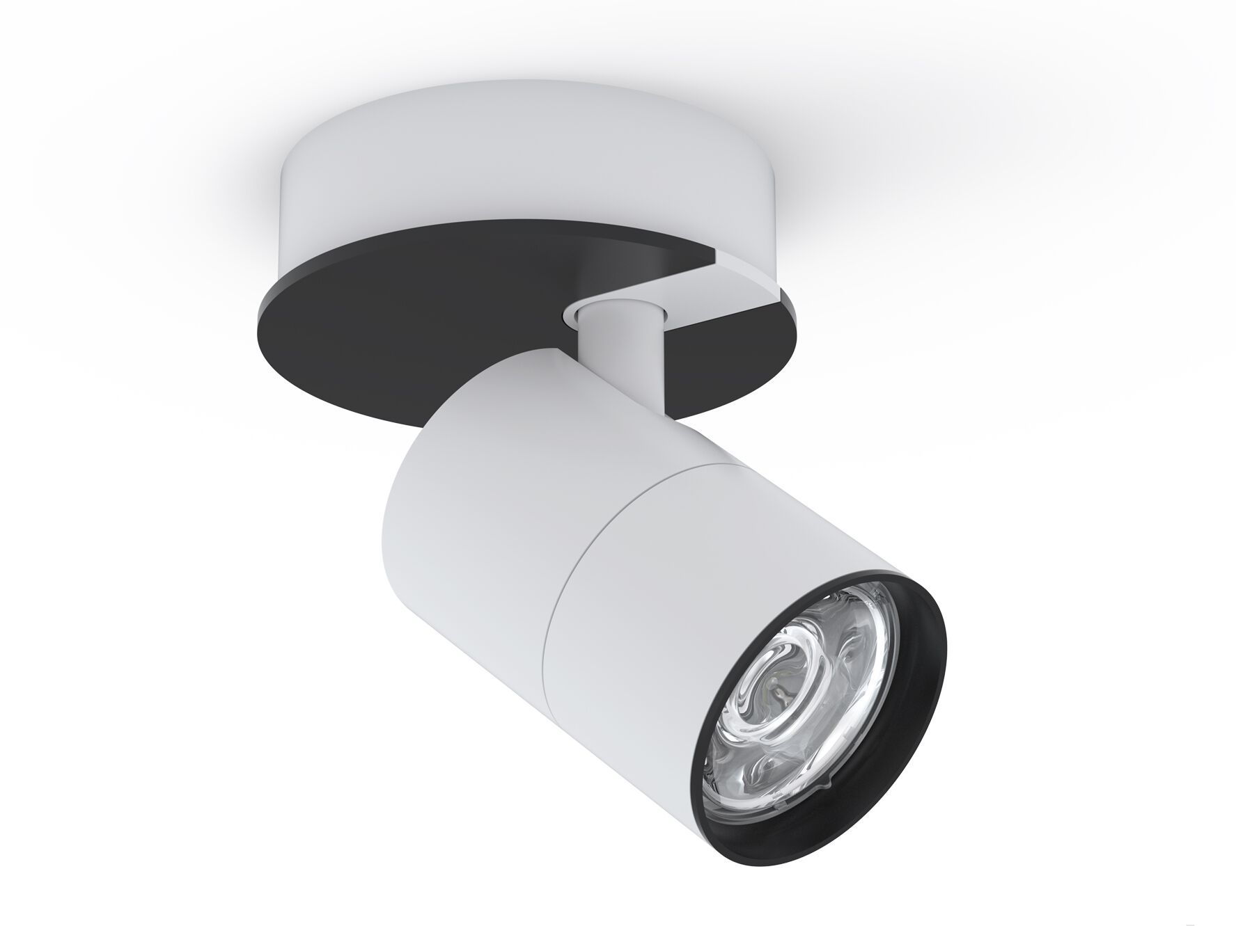 Потолочный экструдированный алюминиевый регулируемый светодиодный прожектор Exporlux WHEEL TE SL ARCH-00076238 - Вид №1