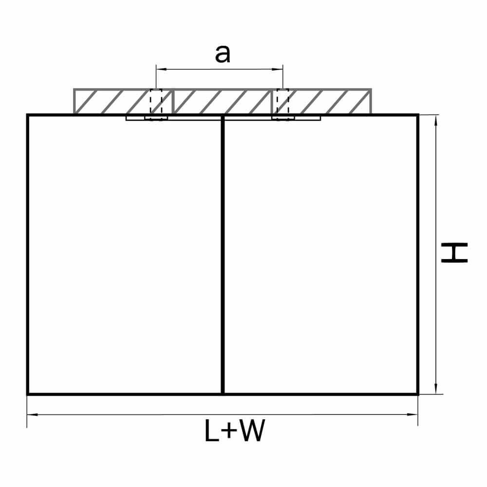 Потолочный светильник Lightstar Binoco 052029 LIGHTSTAR BINOCO 201731 Серый  - Вид №1