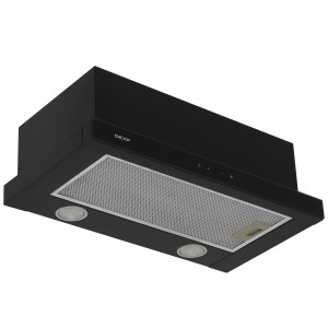 9161708 Вытяжка телескопическая DEXP TH60-SV0S черный/черный