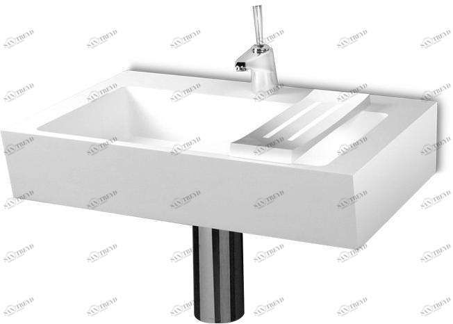 2600013 Подвесная раковина настенная овальная Vallvé  белая 