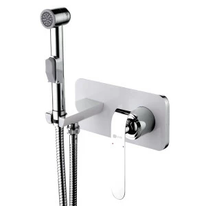 LM4919CW Смеситель Melange с гигиеническим душем, встраиваемый LEMARK MELANGE