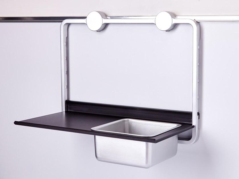 Mat Inter Полка / держатель для кухонной утвари из алюминия и абс. Bubble sun-id-1346219 - Вид №2