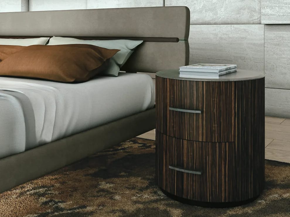 Деревянная круглая тумбочка RIVATELIER Новый Орлеан ARCH-00116061 - Вид №1