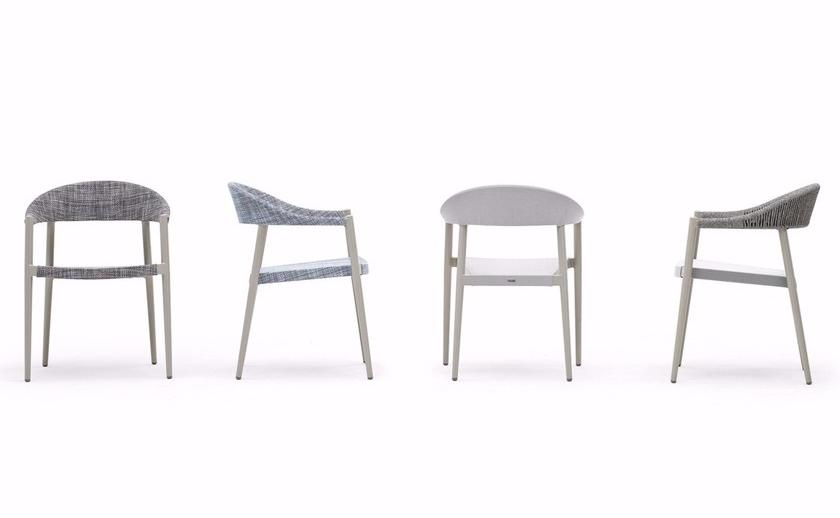 Varaschin Мягкое садовое кресло с подлокотниками Clever sun-id-1492811 - Вид №3