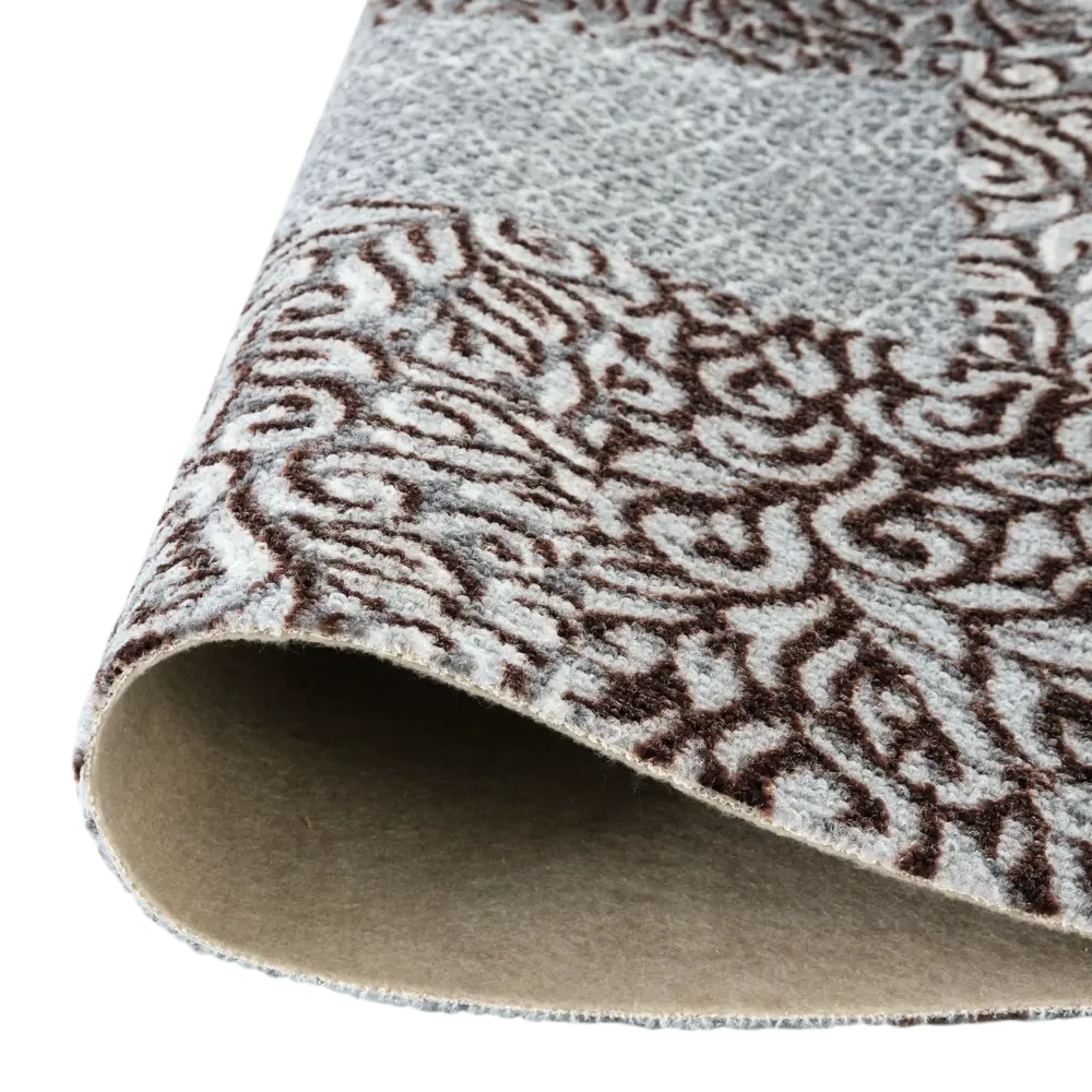 Ковровое покрытие «Вербена», 2.5 м, цвет серый/принт ВИТЕБСКИЕ КОВРЫ STLM-2055933 - Вид №2