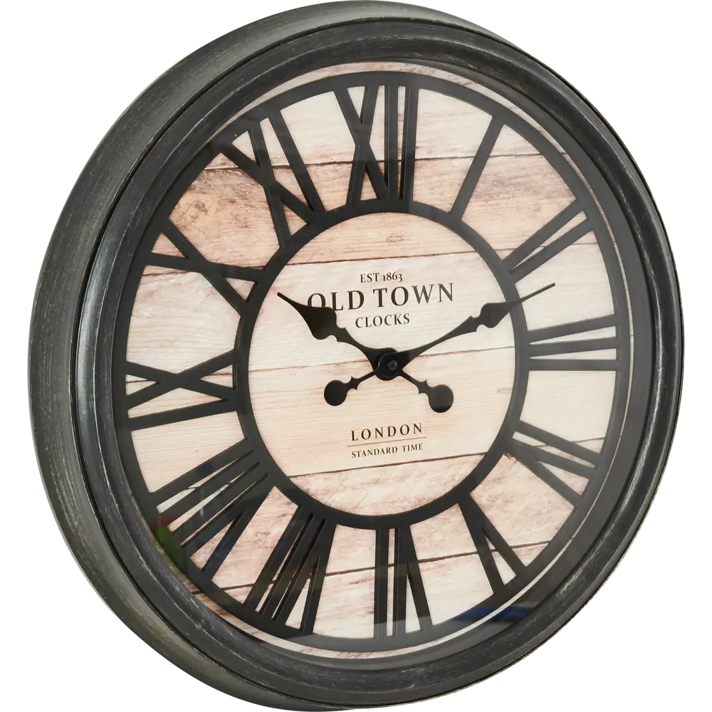 Часы настенные Atmosphera Retro Factory 167076 пластик, цвет коричневый 83877091 STLM-2036818 - Вид №3