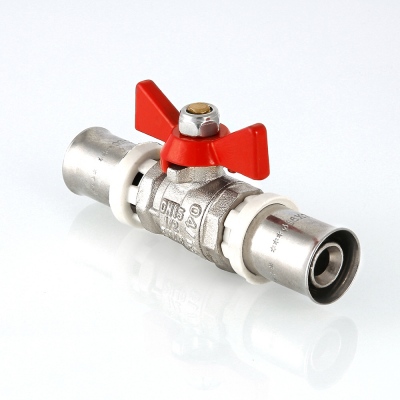 VT.243.N.1616 Кран шаровой с пресс-соединением Valtec 16  - Вид №5