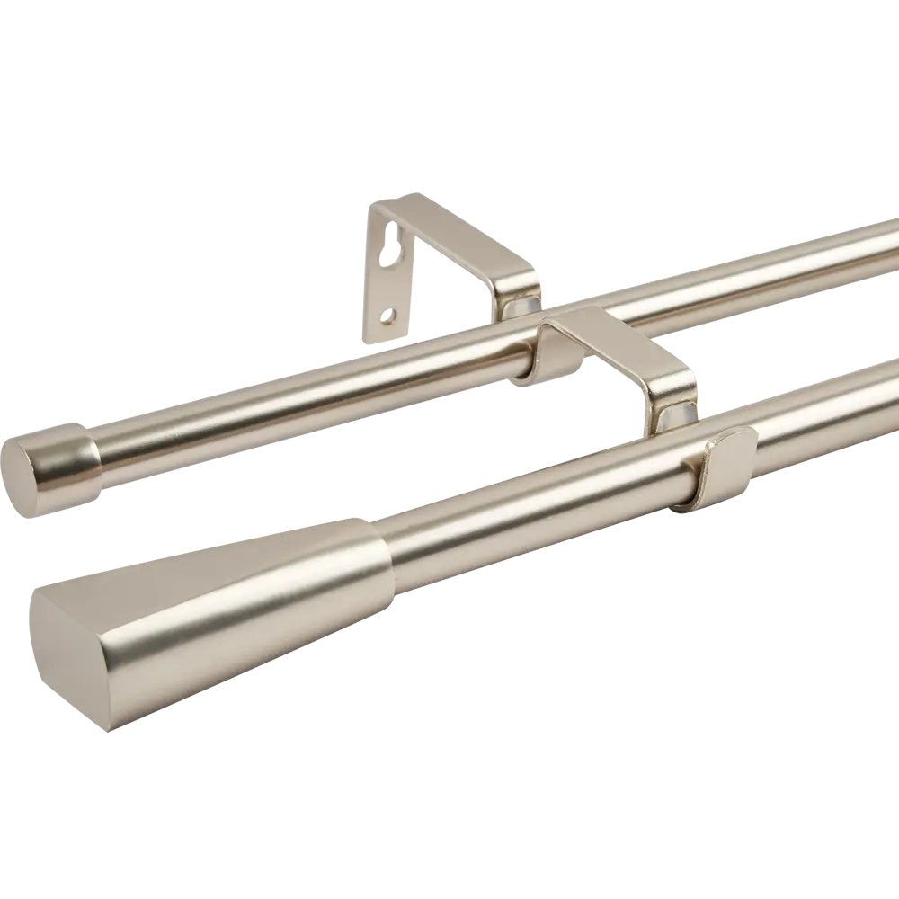 INSPIRE Грани — двухрядный карниз для портьер и тюля 84407300 STLM-0049475