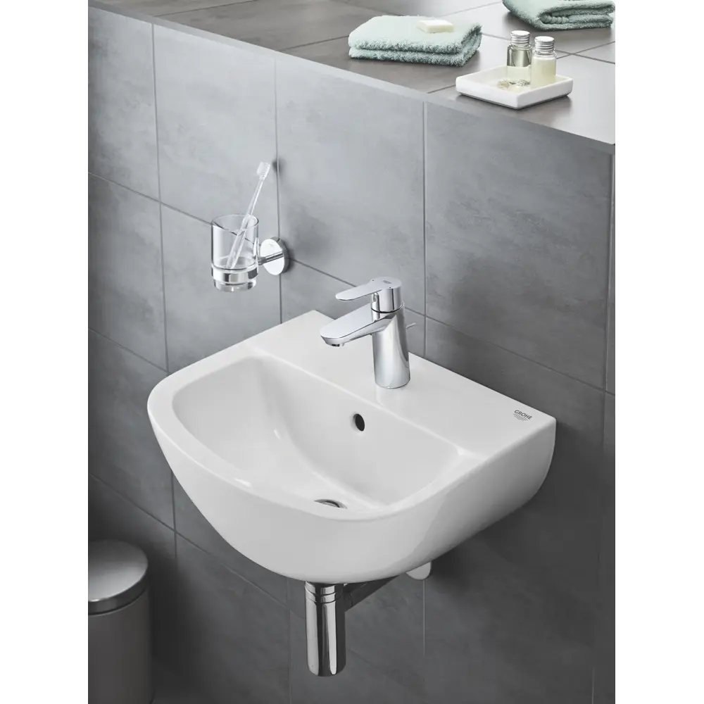 Смеситель для раковины Grohe Startclova M однорычажный цвет хром 82312202 STLM-2163276 - Вид №6