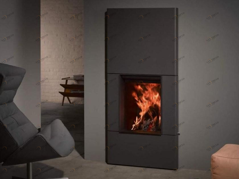 Stûv Настенный открытый стальной камин Stûv 22 sun-id-1395905