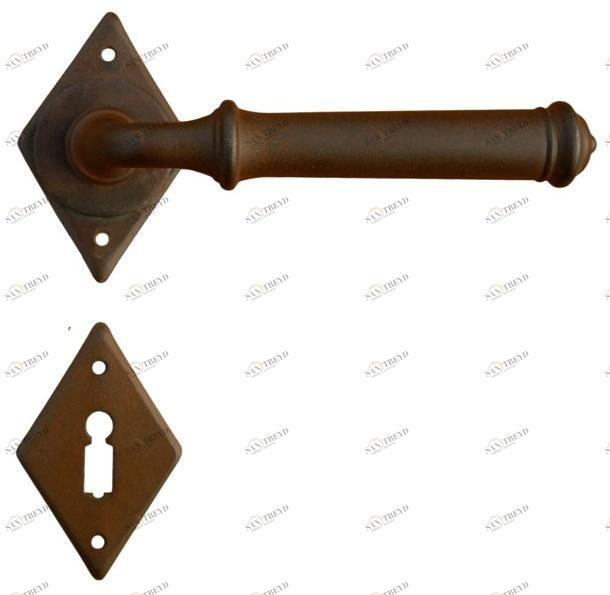 Galbusera Железная ручка на розетке с розеткой Tallinn 1903 