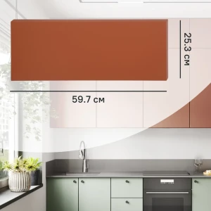 Фасад для кухни Konsensa Тара 59.7x25.3 см терракотовый МДФ 89385584