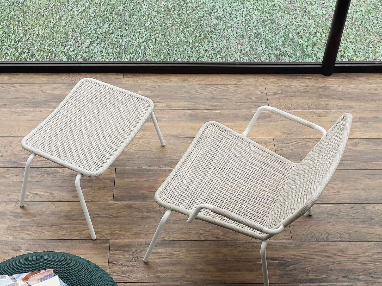 Плетеный алюминиевый сад штабелируемый стул Nodo Italia Via ARCH-00134785 - Вид №8