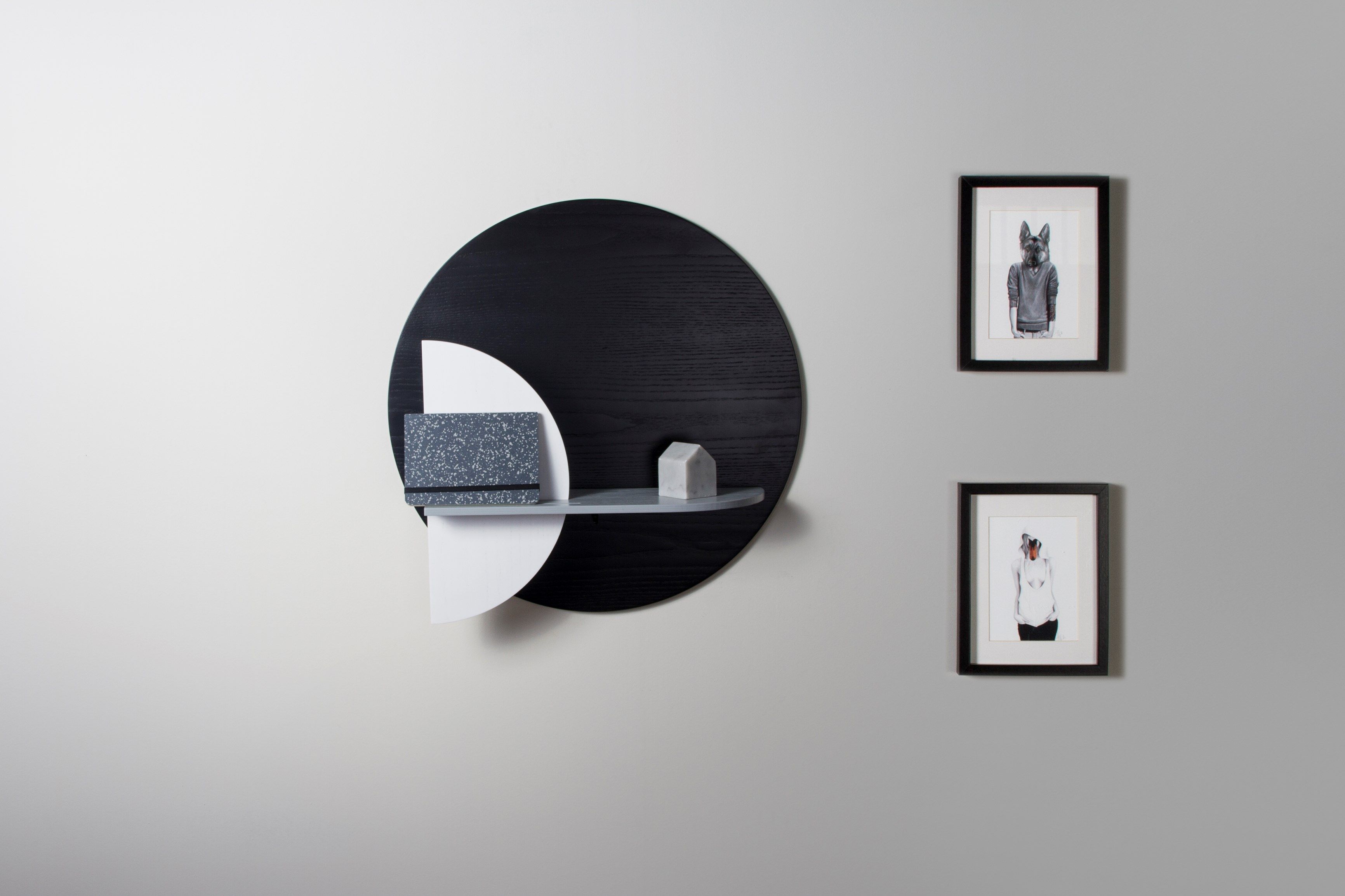 Деревянная полка со скрытым отсеком для хранения Woodendot Alba ARCH-00038587 - Вид №3