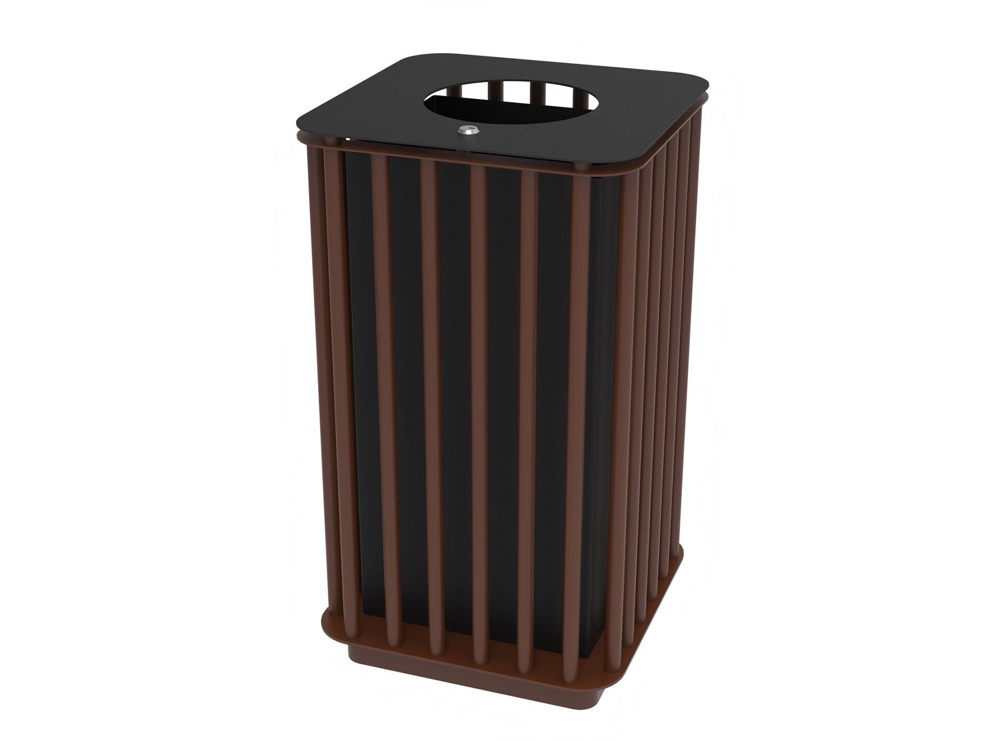 Оцинкованная стальная стойка для мусора Lazzari Spring ARCH-00015635 - Вид №14