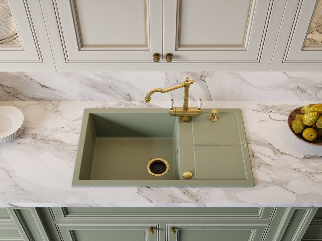 Кухонная мойка SUMI 86A GR OMOIKIRI 4997106 - Вид №1