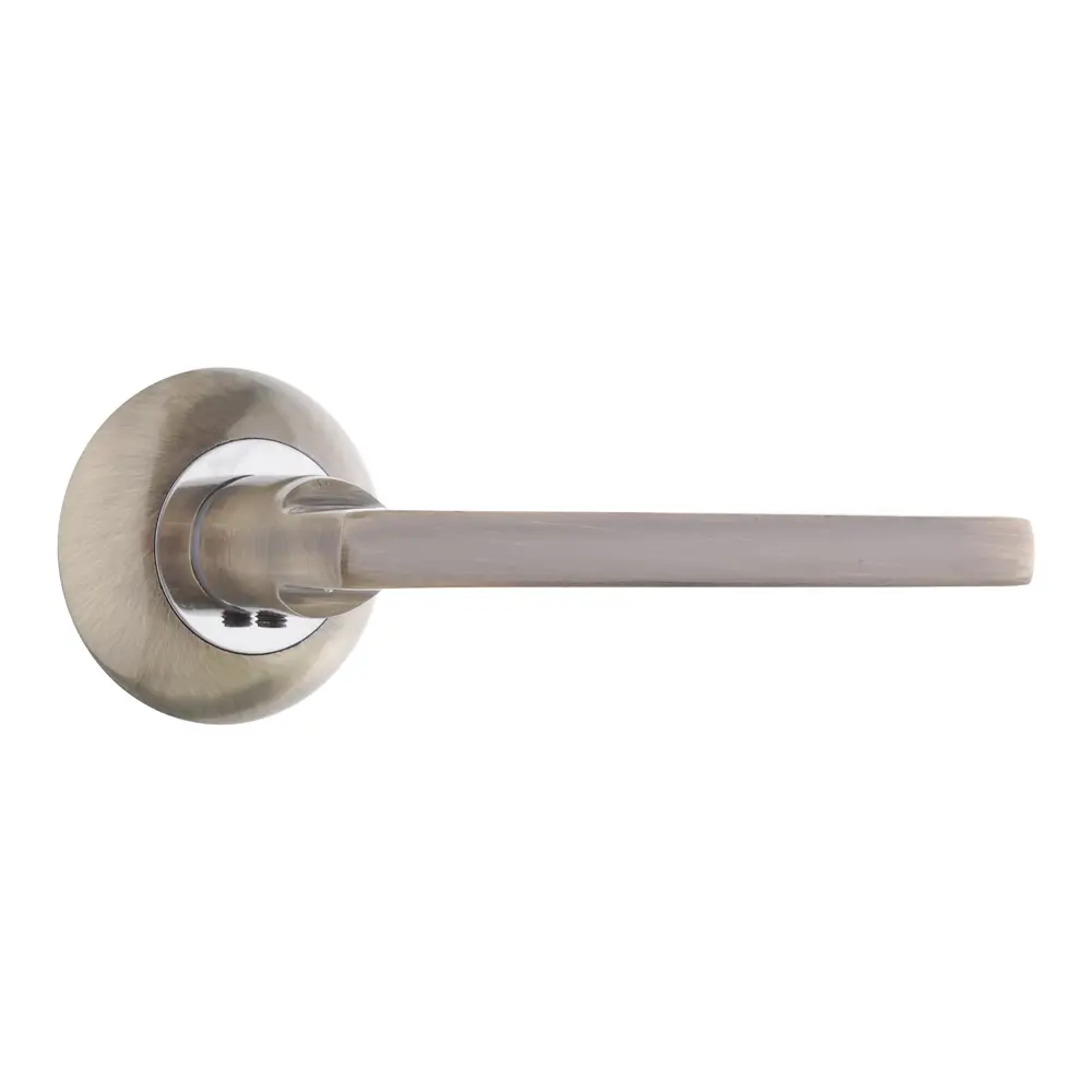 Дверная ручка на розетке Фабрика Замков A 101 AB с гальваническим покрытием 18809668 STLM-0012921