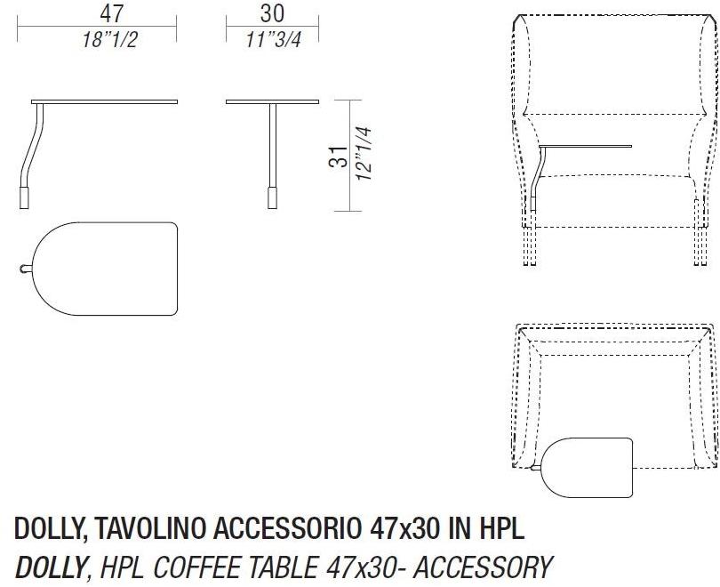 ESTEL GROUP Мягкое кресло из ткани с высокой спинкой Dolly sun-id-1471007 - Вид №13