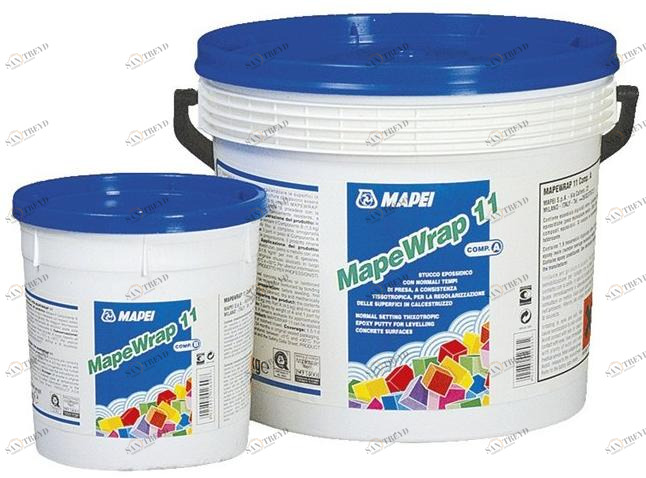MAPEI Эпоксидная шпатлевка для бетонных поверхностей Rinforzo di strutture in calcestruzzo e acciaio sun-id-1392102