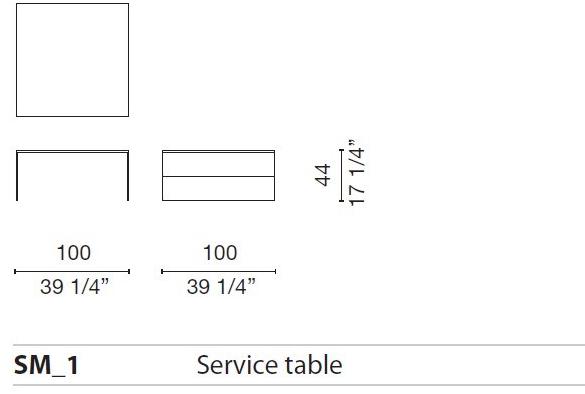 Cappellini Низкий прямоугольный журнальный столик из стекла sun-id-1499881 - Вид №6