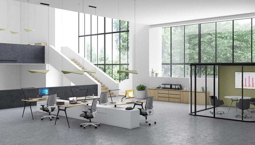 ESTEL GROUP Несколько рабочих станций со встроенной полкой sun-id-1499039 - Вид №2