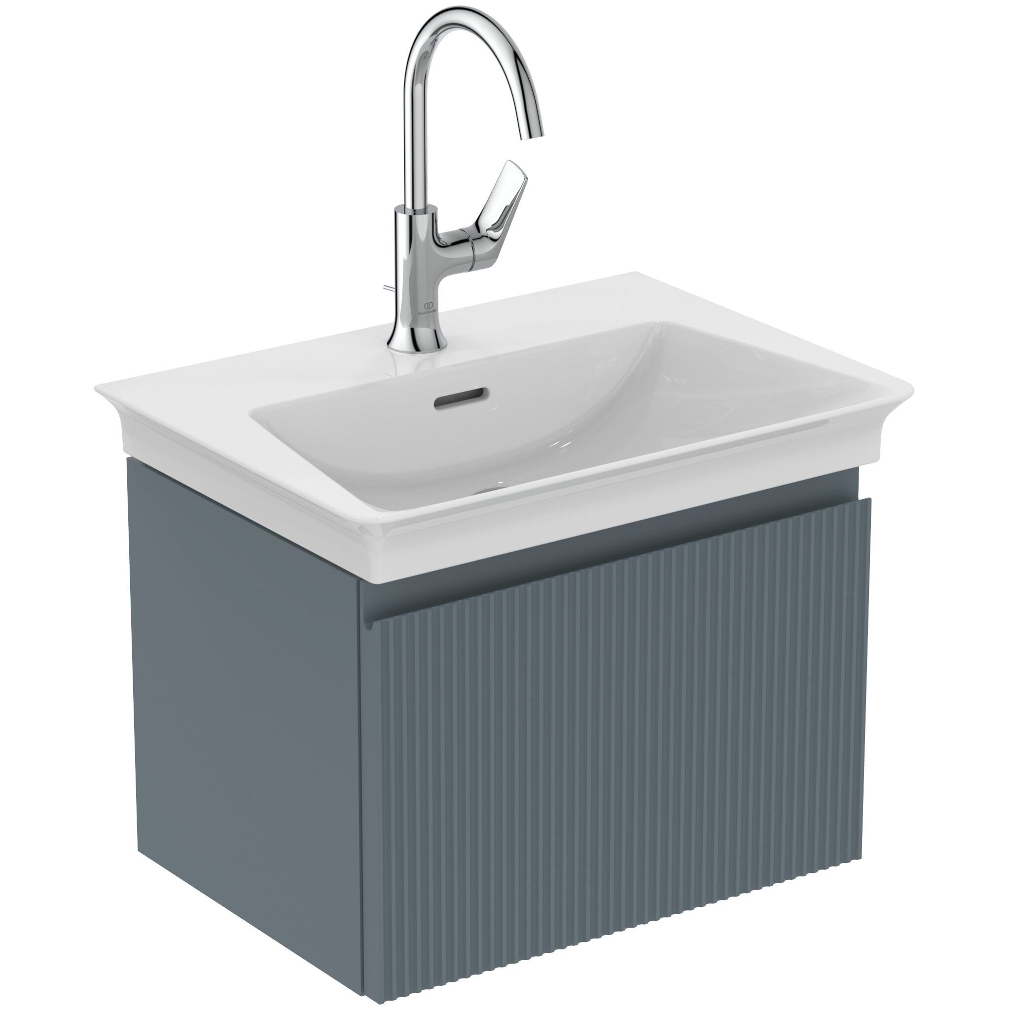 Одноместный подвесной умывальник с ящиками Ideal Standard Finesse ARCH-00029869 - Вид №30