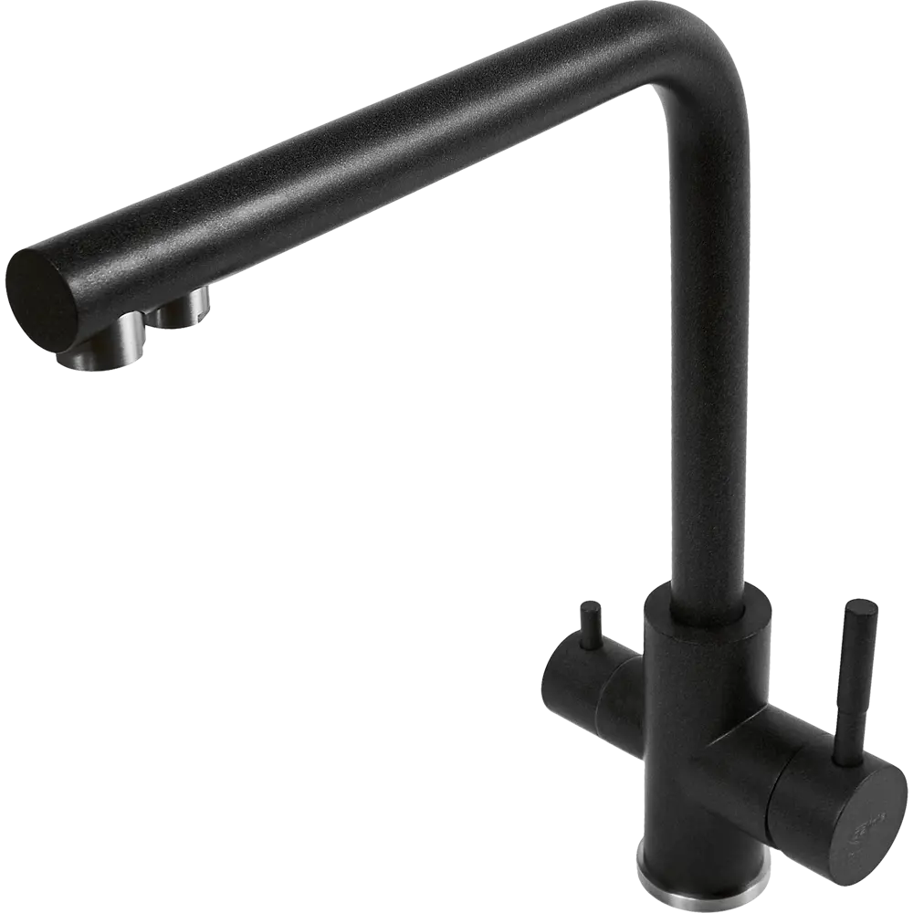 Смеситель DELINIA Луза для кухни черный с аэратором 88537823 STLM-0870453 - Вид №1