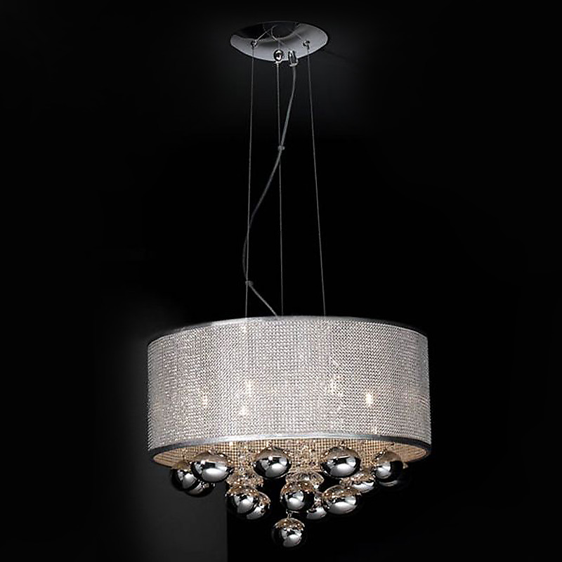 Подвесной светильник Andromeda 6 от Delight Collection P0173-06B DELIGHT COLLECTION ДИЗАЙНЕРСКИЕ 243618 Хром  - Вид №2