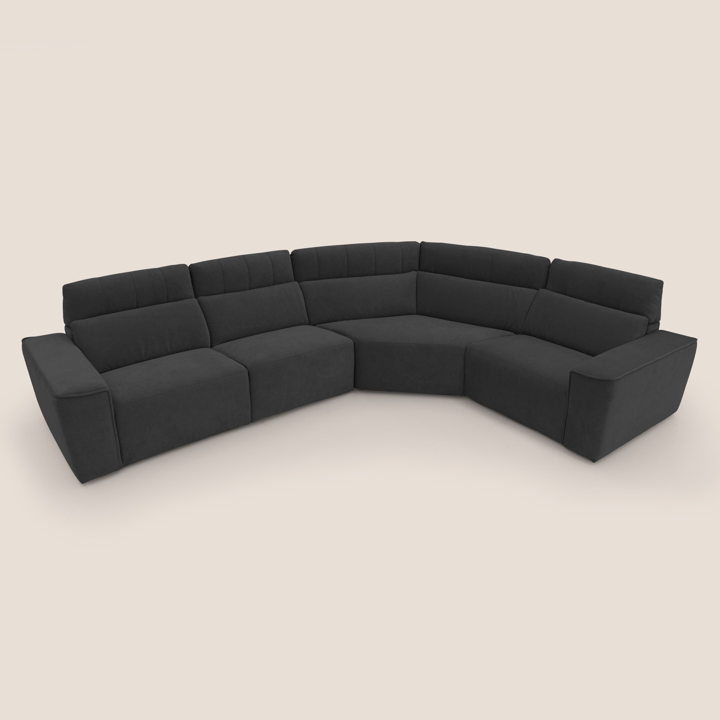 Угловой диван с откидной спинкой из ткани Divani.Store Clark ARCH-00090714 - Вид №19