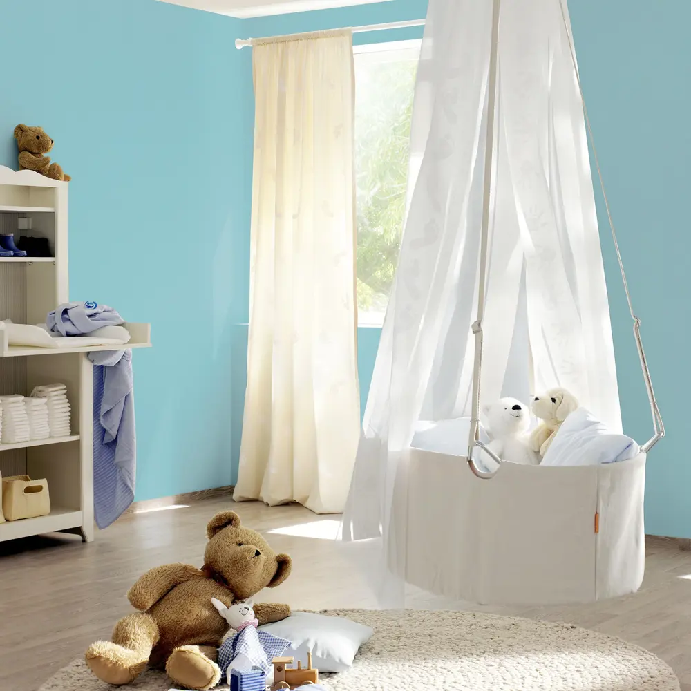 Обои флизелиновые Rasch Kids & Teens III фон бирюзовый 0.53 м RA 740080 82477147 STLM-2147485 - Вид №3