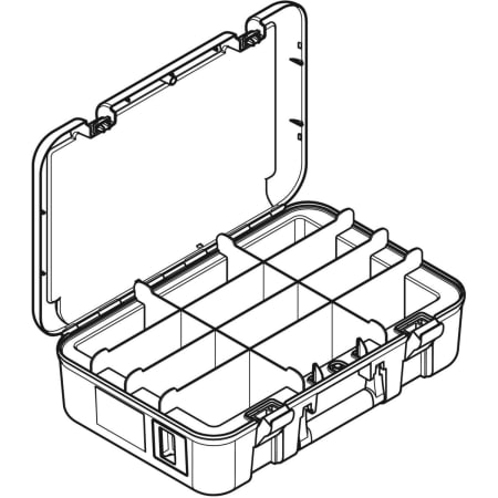 691.145.00.1 Футляр универсальный Geberit на 12 отделения Geberit  - Вид №1