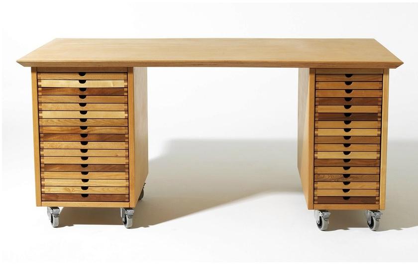 sixay furniture Деревянный стол с ящиками Sixtematic sun-id-1500429 - Вид №2